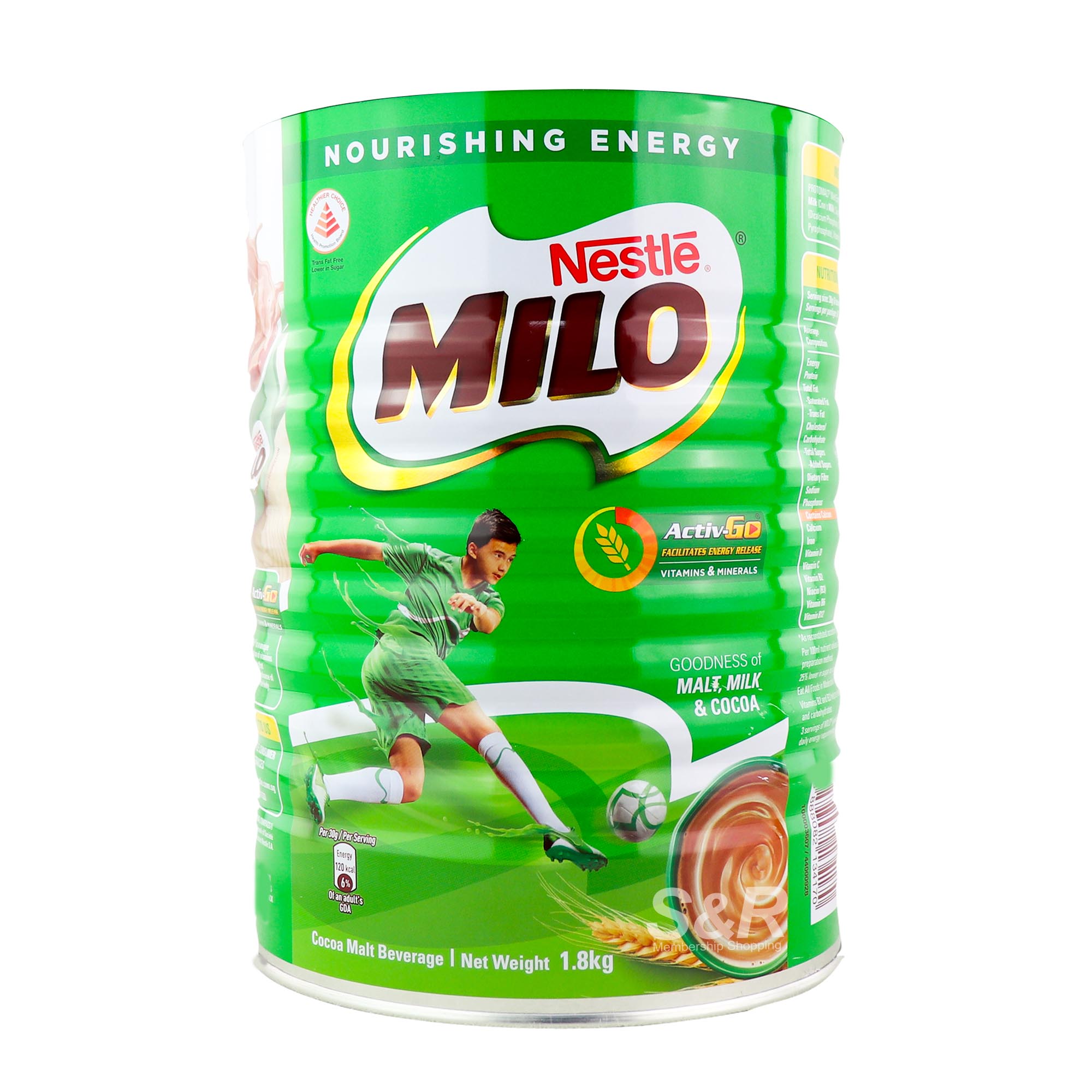 Milo Cocoa Malt Beverage 1.8kg